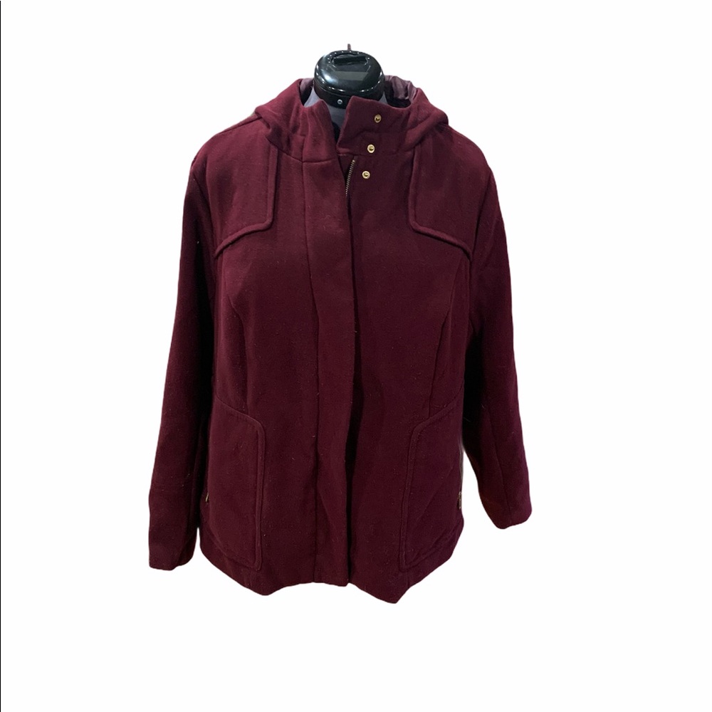 Torrid Jacket Burgundy